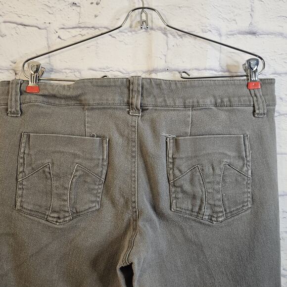 Tripp NYC Daang Goodman Skinny Jeans Sz 15 Gray Denim Button Fly Stretch - Picture 6 of 8